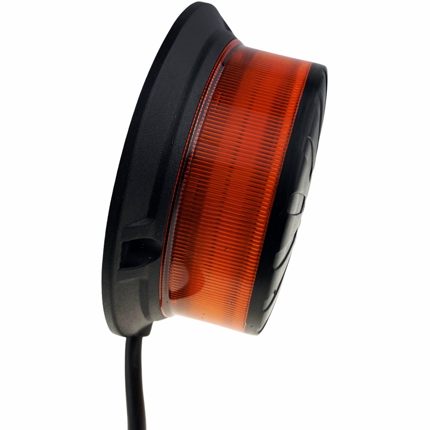 LED Amber Micro Beacon 3 Bolt 12/24v R65