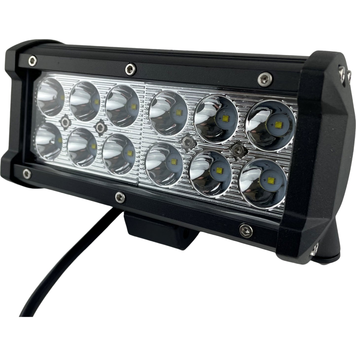 LED Clear Work Light Bolt On 12/24v 6" Six Inches 36W