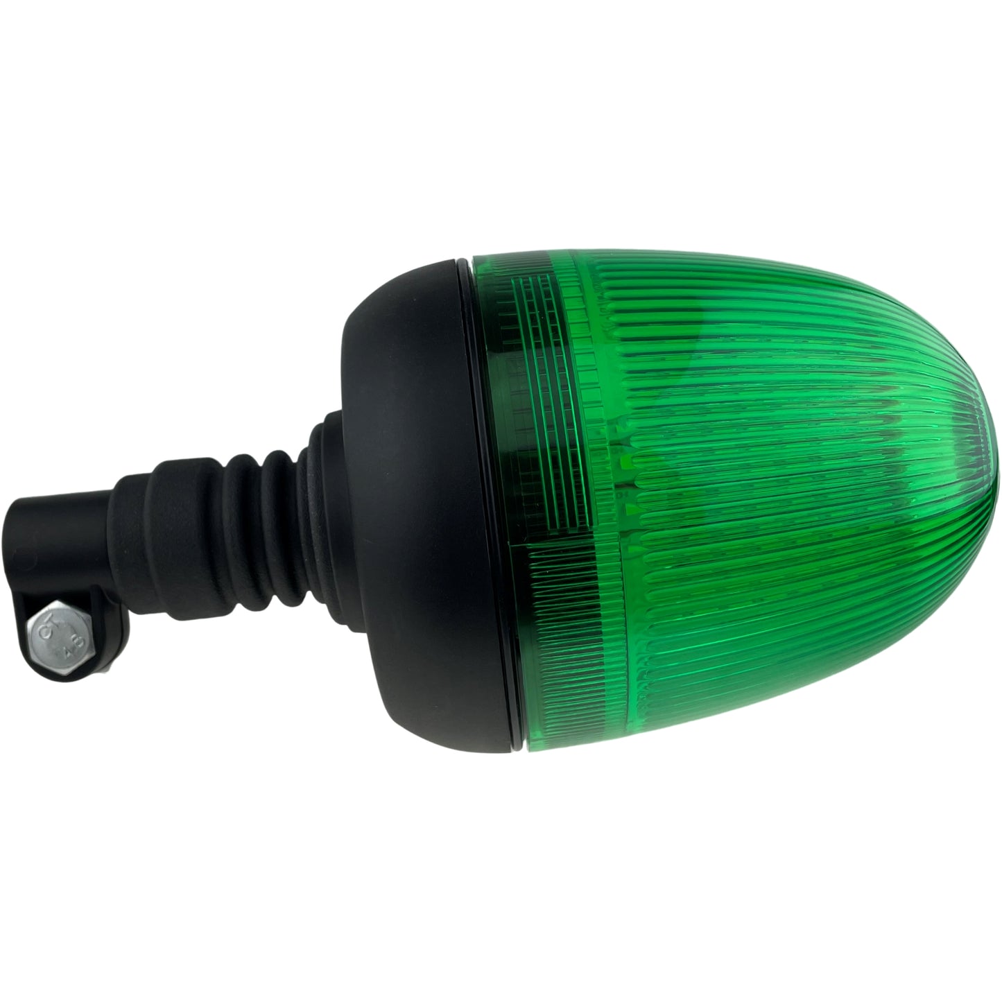 LED Green Flashing Economy Light Beacon Flexi Din Fitting for UK Vehicles 12/24v