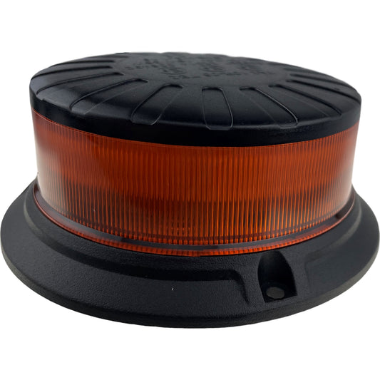 LED Amber Micro Beacon Magnetic 12/24v R65