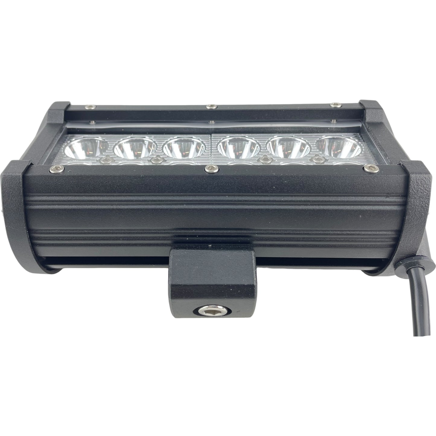 LED Clear Work Light Bolt On 12/24v 6" Six Inches 36W