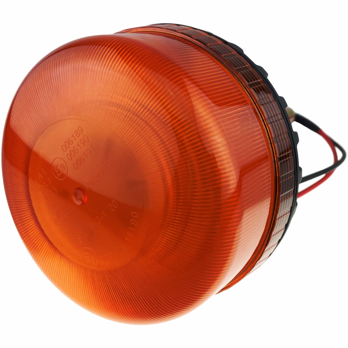 LED Amber Compact Beacon Bolt On 12/24v R65