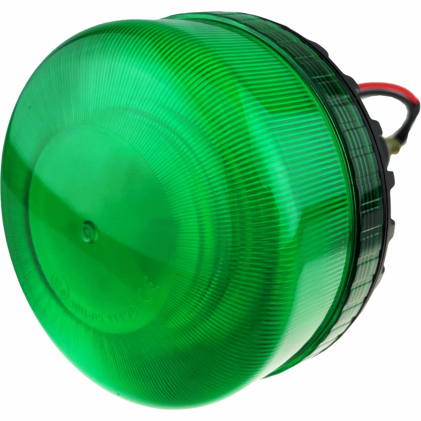 LED Green Compact Beacon Bolt On 12/24v