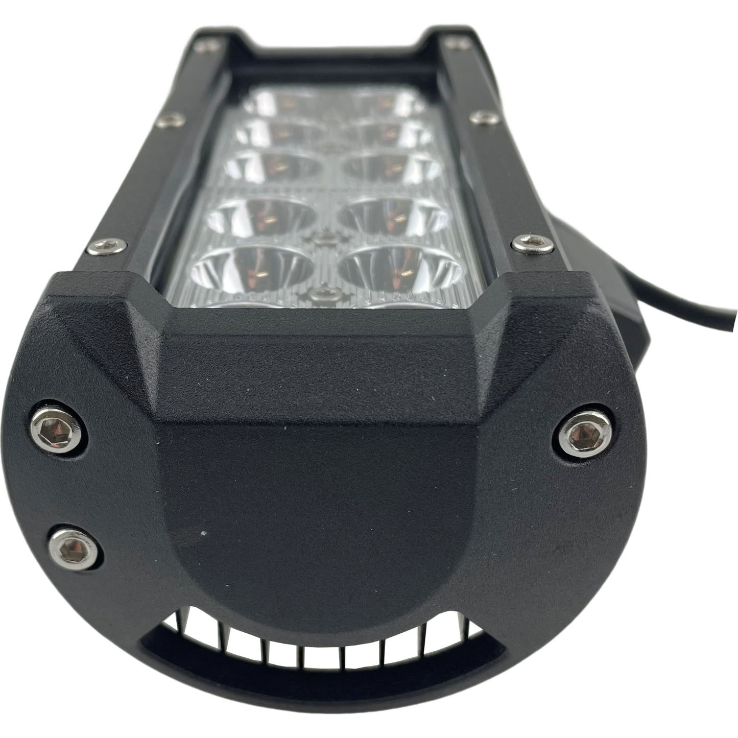 LED Clear Work Light Bolt On 12/24v 6" Six Inches 36W