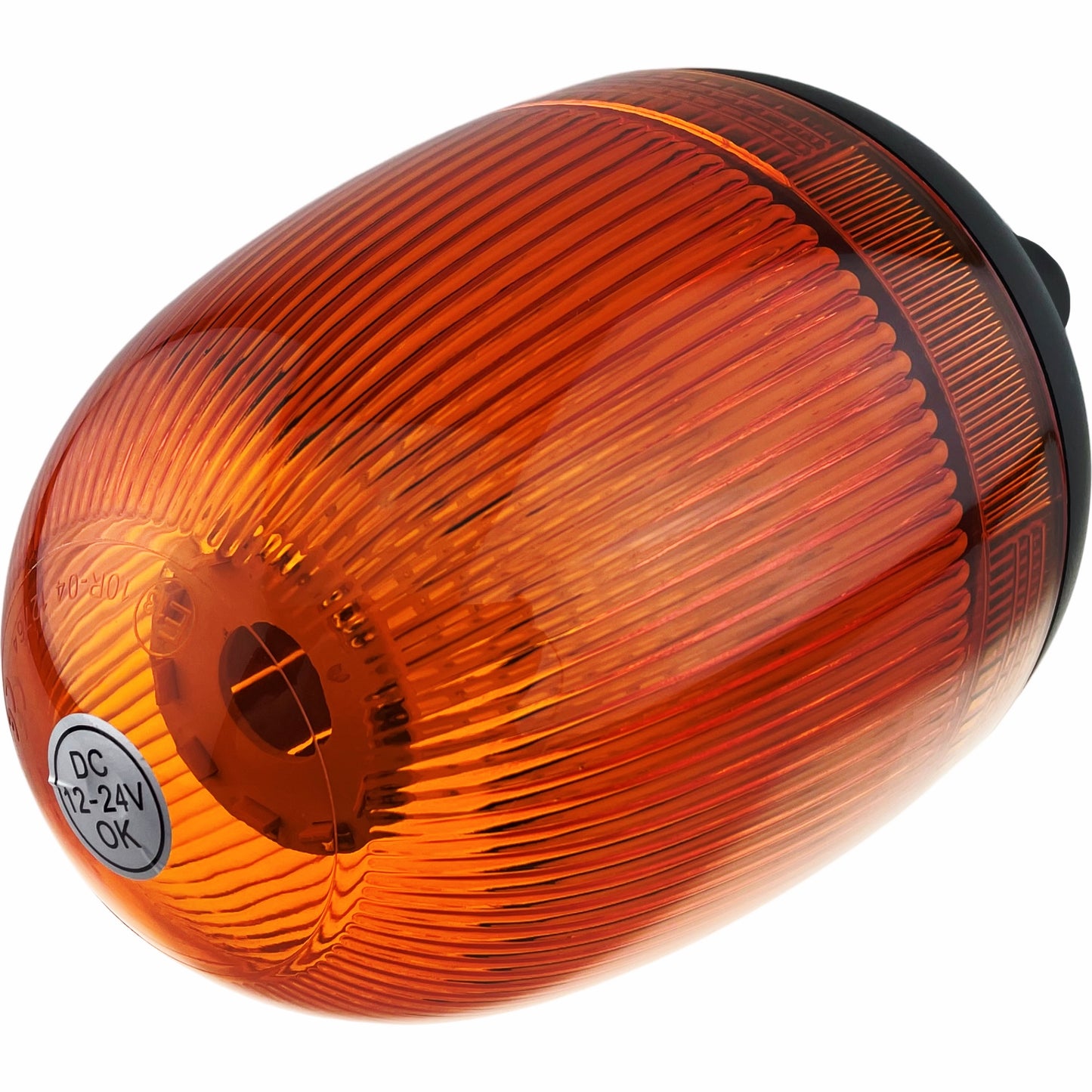 LED Amber Economy Beacon Flexi Din 12/24v