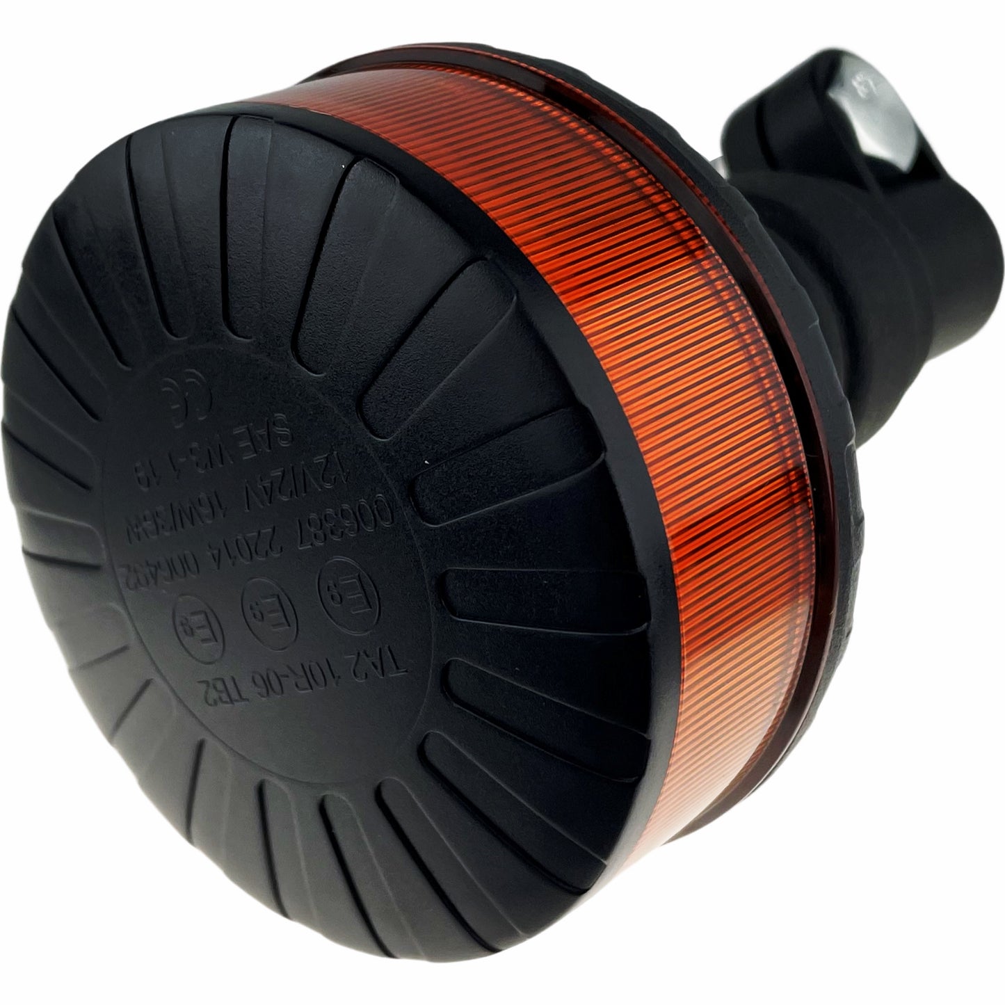 LED Amber Micro Beacon Flexi Din 12/24v R65