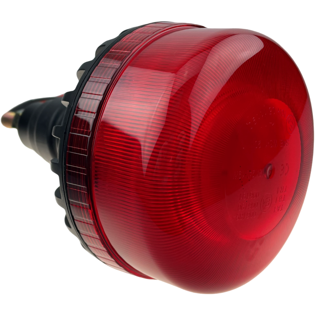 LED Red Compact Beacon Bolt On 12/24v Emergency Vehicles Industrial Aviation