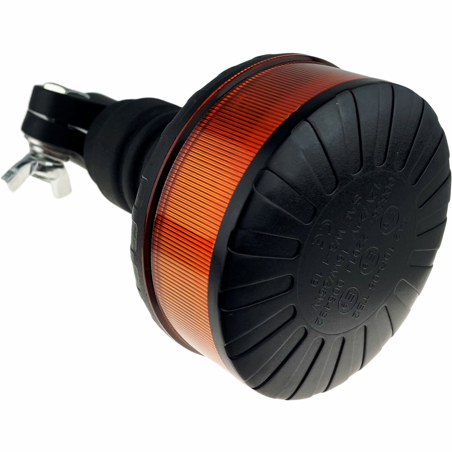 LED Amber Micro Beacon Flexi Din 12/24v R65