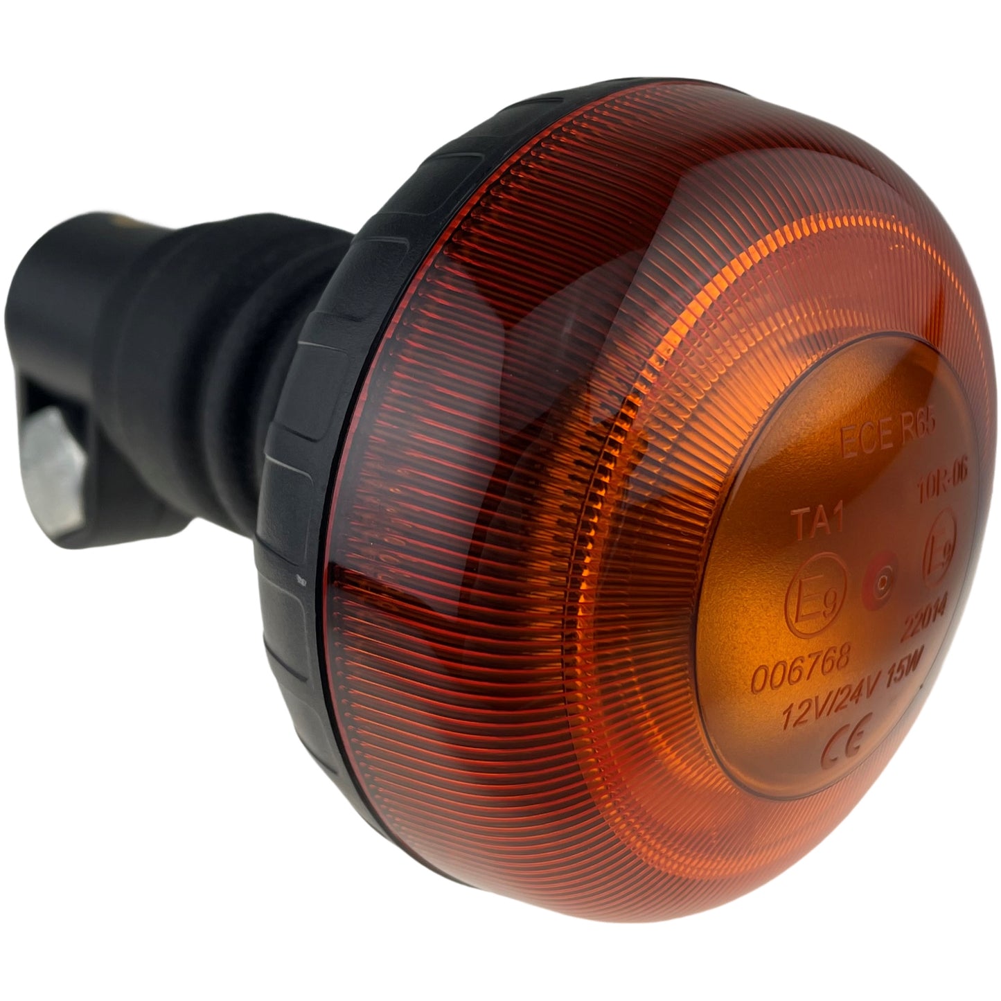 LED Amber Economy Micro Beacon Flexi Din 12/24v R65