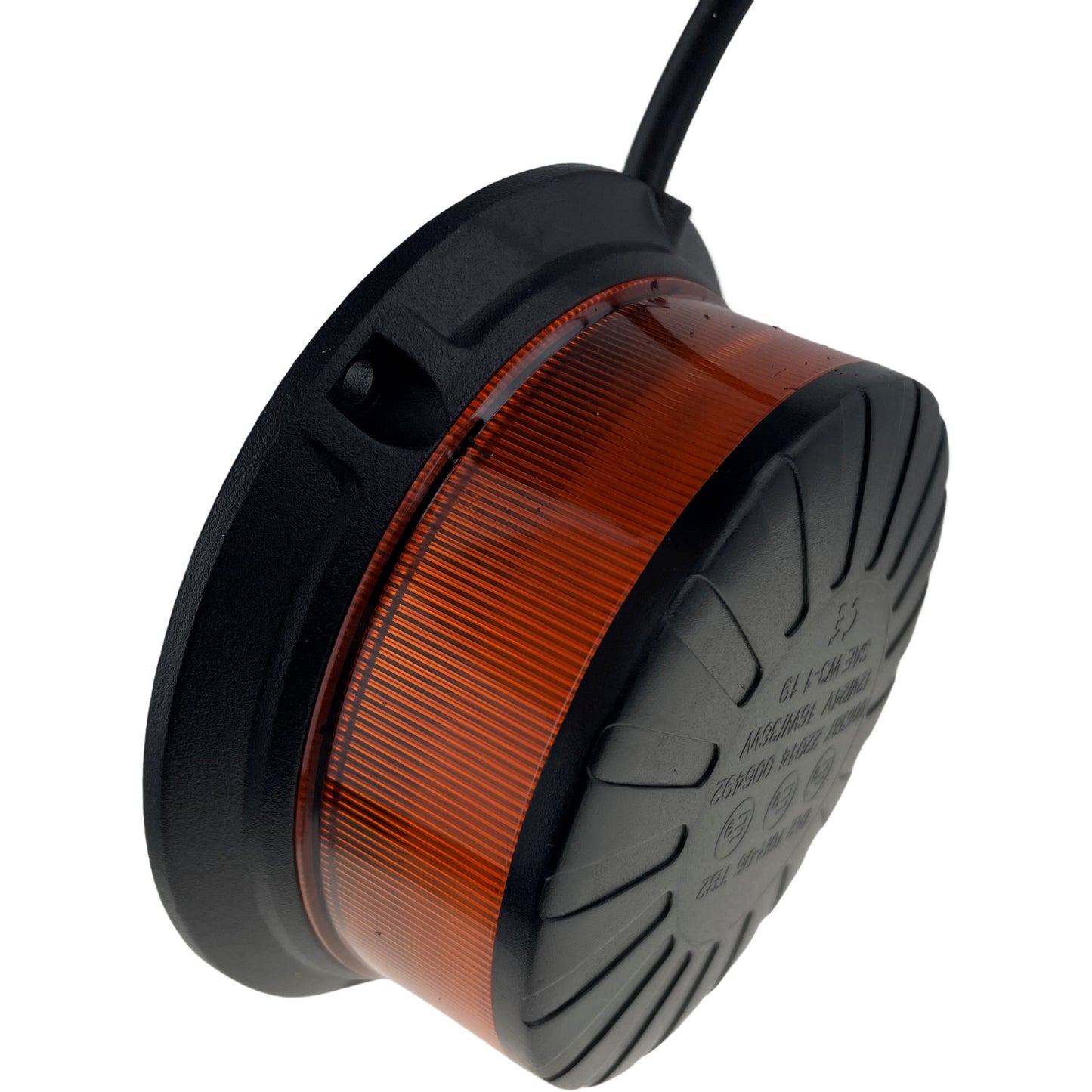 LED Amber Micro Beacon Magnetic 12/24v