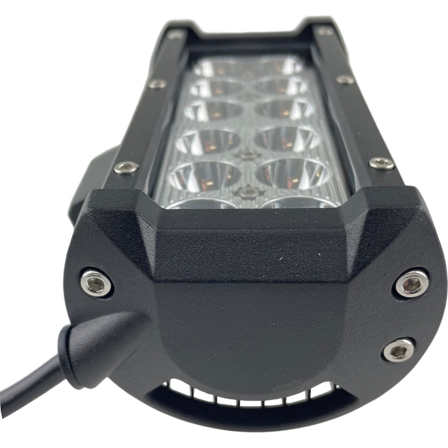 LED Clear Work Light Bolt On 12/24v 6" Six Inches 36W