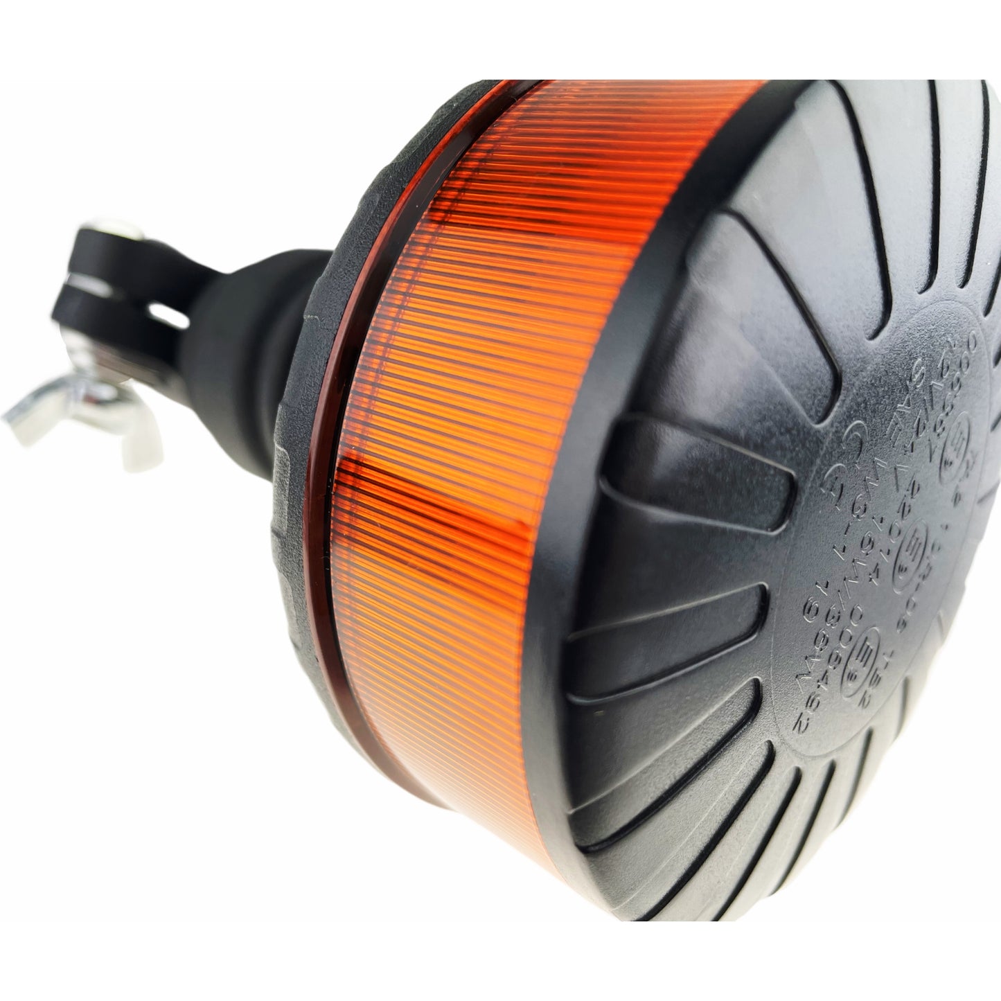 LED Amber Micro Beacon Flexi Din 12/24v R65