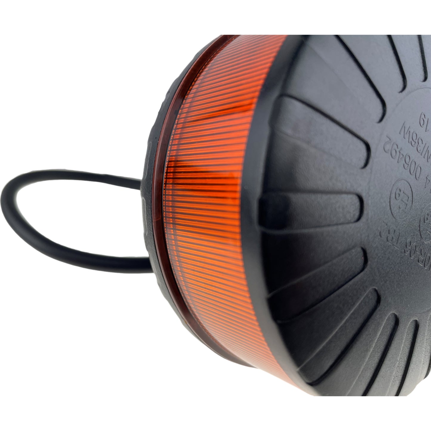 LED Amber Micro Beacon Bolt On 12/24v R65