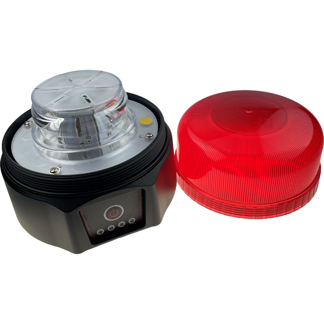Warning Recovery Breakdown Kit Rechargeable USBC Red Flashing LED Beacon UK Emergency Vehicles Industrial Aviation
