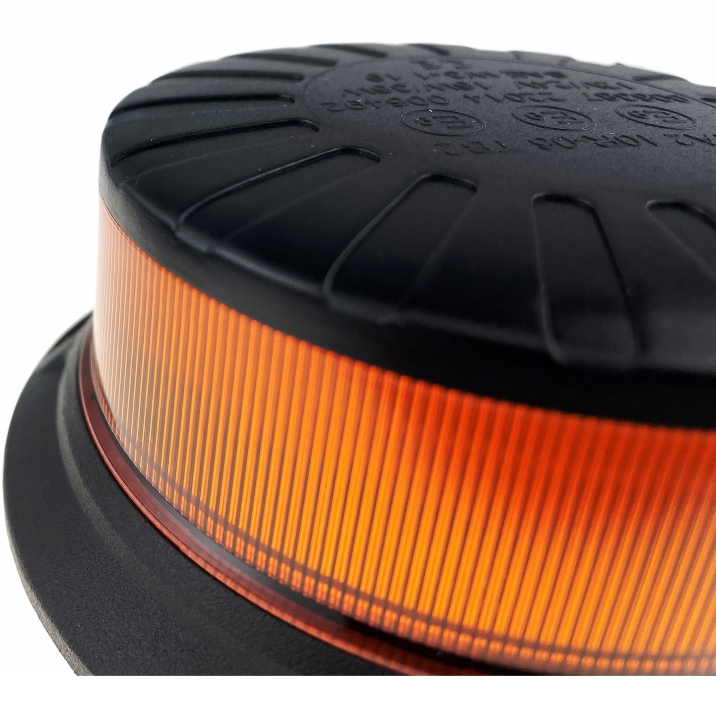 LED Amber Micro Beacon 3 Bolt 12/24v R65