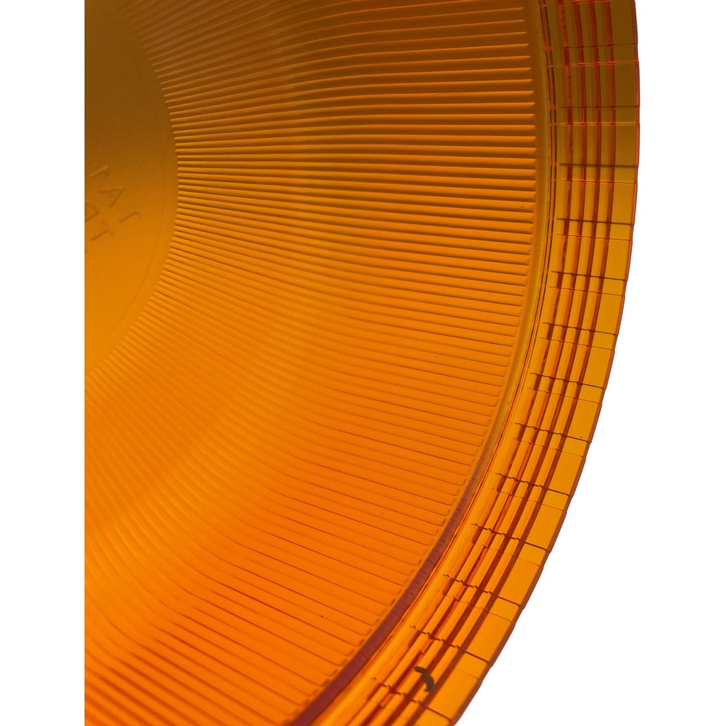 LED Amber Compact Beacon 3 Bolt 12/24v R65