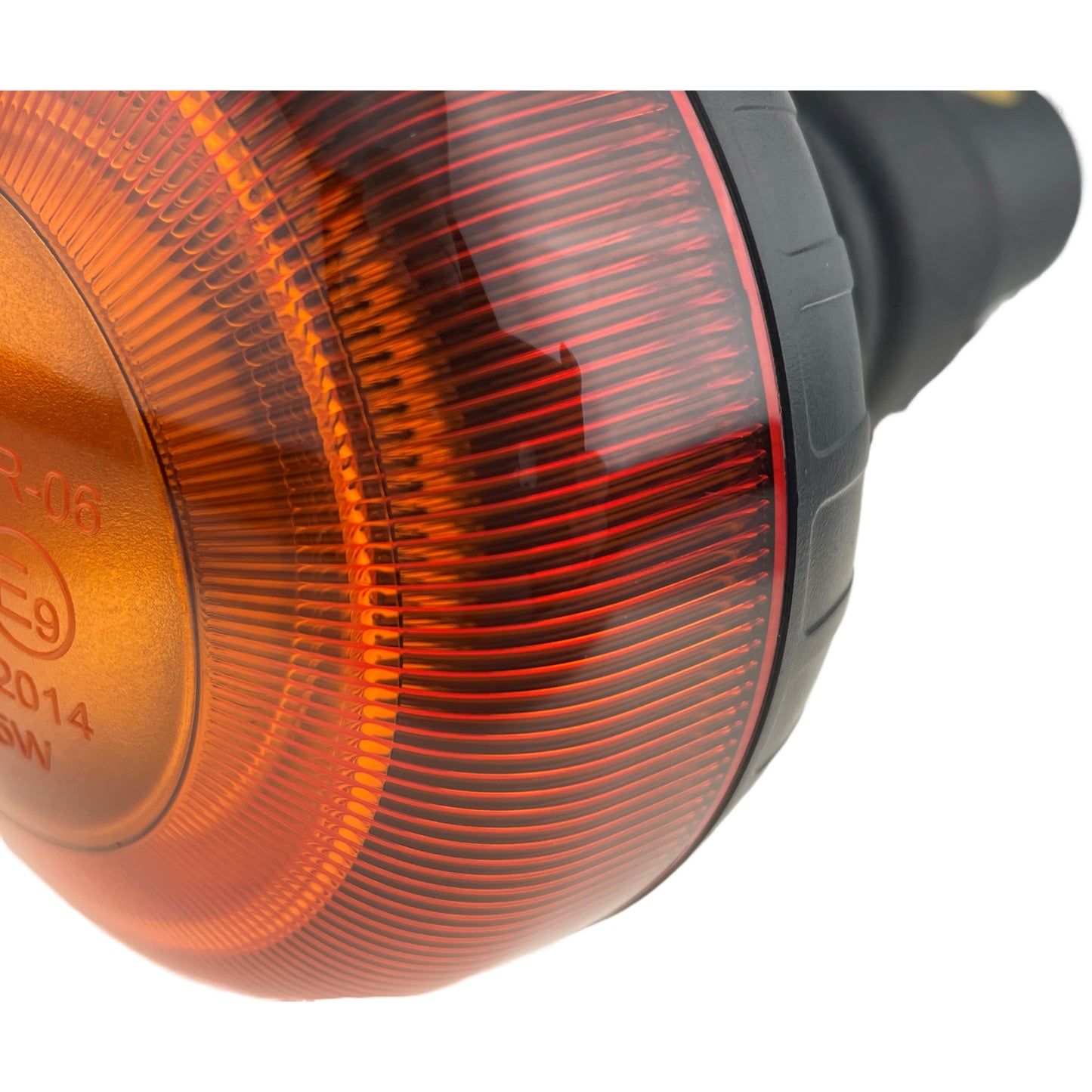 LED Amber Economy Micro Beacon Flexi Din 12/24v R65