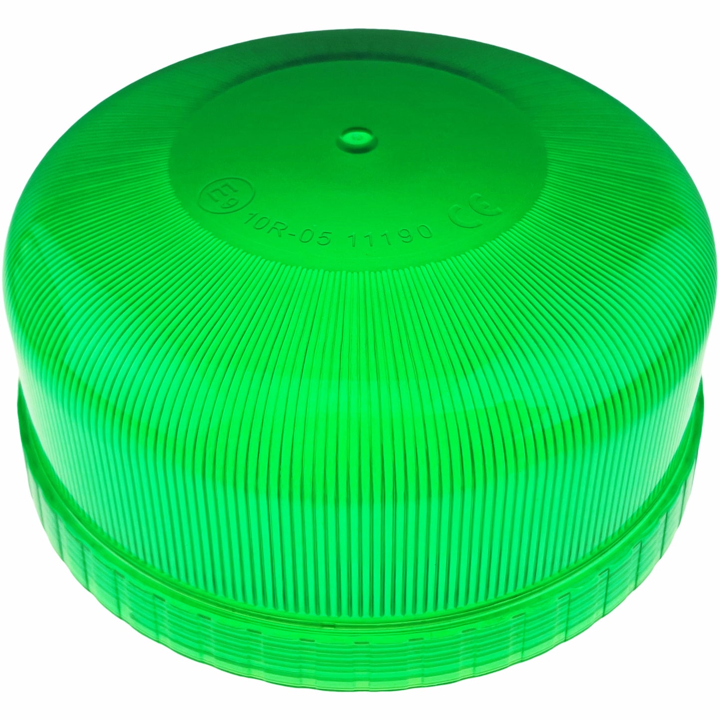 LED Green Compact Beacon Flexi Din 12/24v