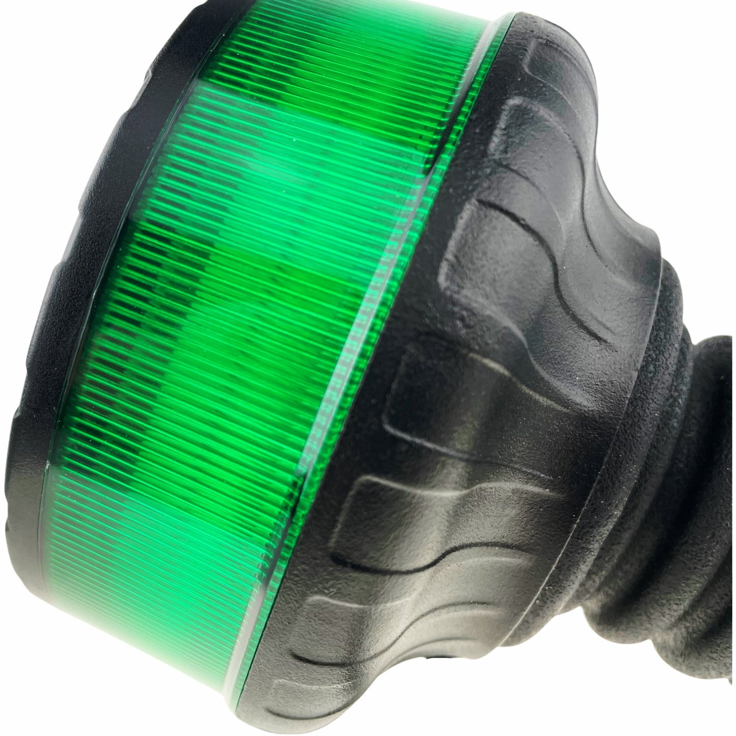 LED Green Micro Beacon Flexi Bolt On 12/24v